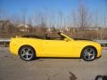 Rally Yellow 2012 Chevrolet Camaro LT/RS Convertible Exterior