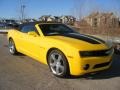 2012 Rally Yellow Chevrolet Camaro LT/RS Convertible  photo #6