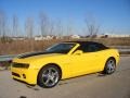 Rally Yellow - Camaro LT/RS Convertible Photo No. 8