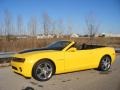 2012 Rally Yellow Chevrolet Camaro LT/RS Convertible  photo #10