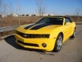 Rally Yellow - Camaro LT/RS Convertible Photo No. 14