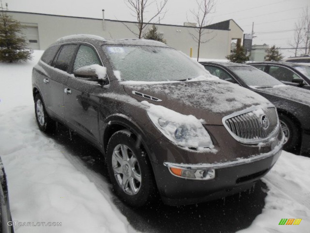 2010 Enclave CXL AWD - Cocoa Metallic / Cashmere/Cocoa photo #1