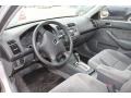 2005 Honda Civic Gray Interior Prime Interior Photo