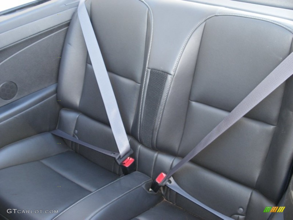 2012 Chevrolet Camaro LT/RS Convertible Rear Seat Photos