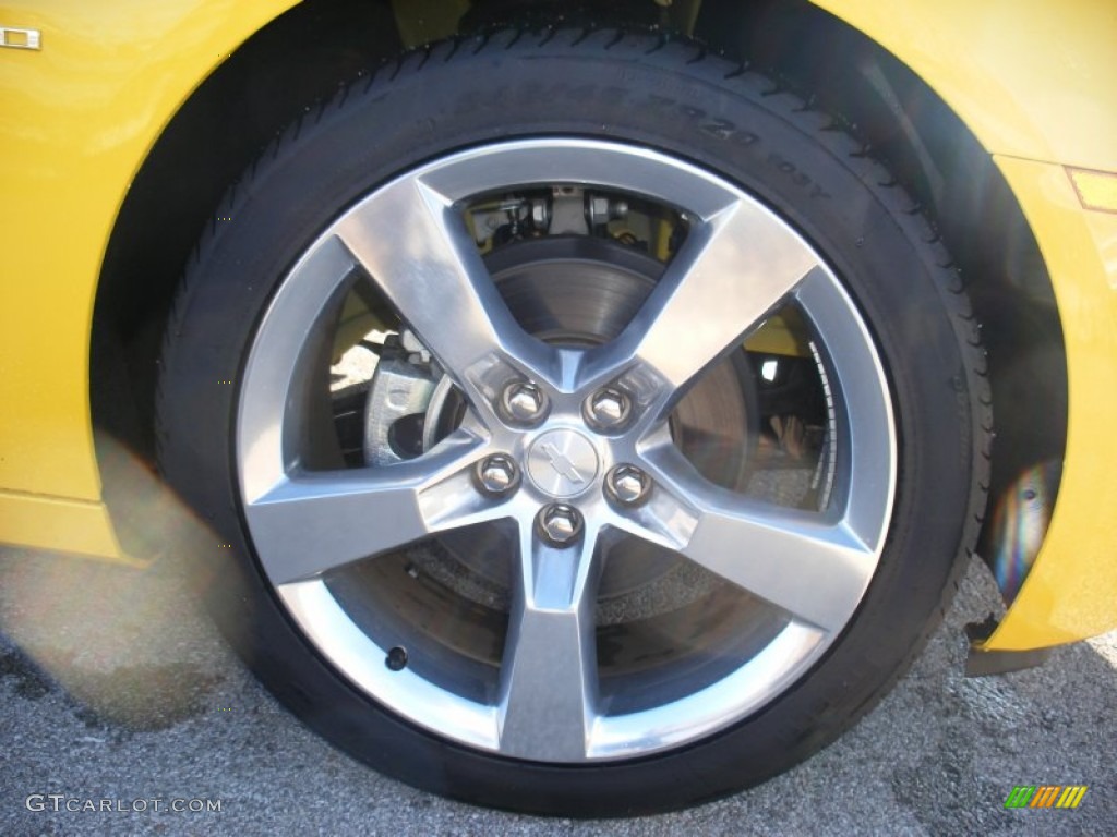2012 Chevrolet Camaro LT/RS Convertible Wheel Photo #76797623
