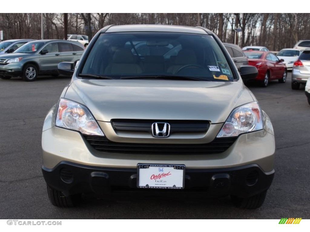 2009 CR-V LX 4WD - Borrego Beige Metallic / Ivory photo #2