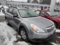 2011 Steel Silver Metallic Subaru Outback 2.5i Wagon  photo #1