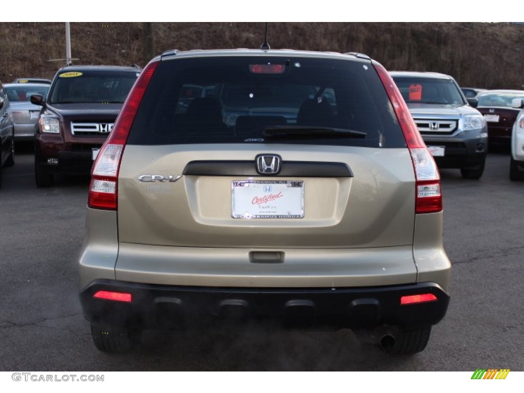 2009 CR-V LX 4WD - Borrego Beige Metallic / Ivory photo #6