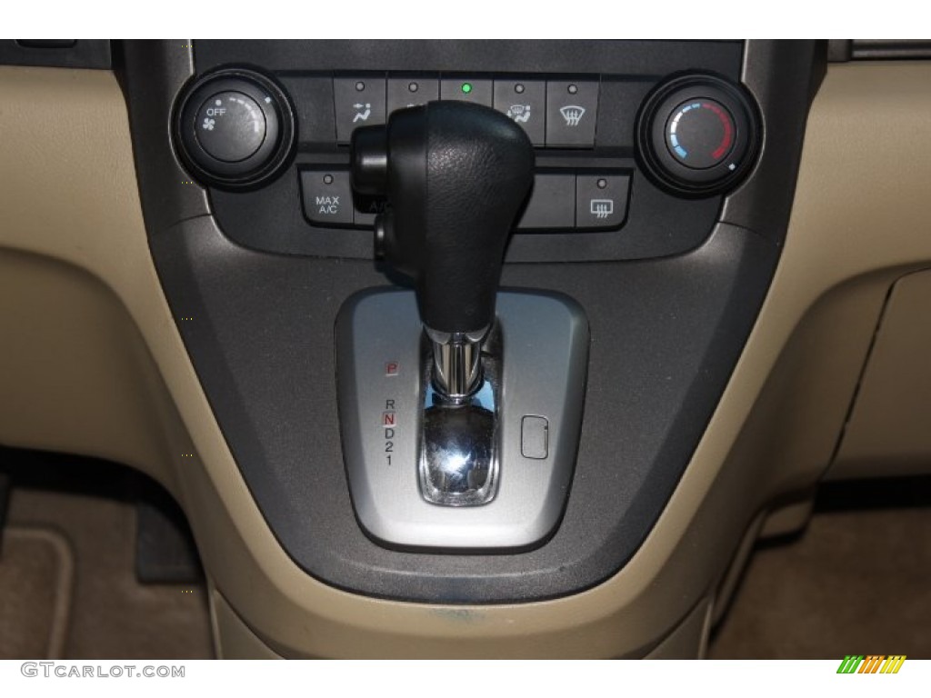2009 CR-V LX 4WD - Borrego Beige Metallic / Ivory photo #14