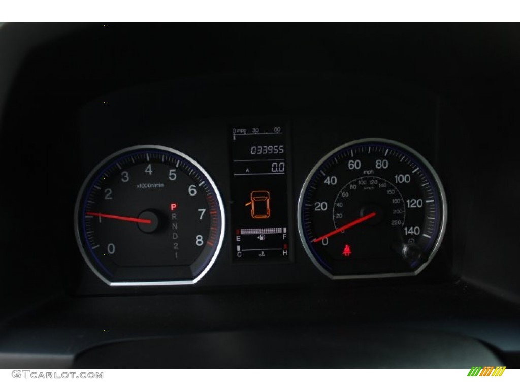 2009 CR-V LX 4WD - Borrego Beige Metallic / Ivory photo #16