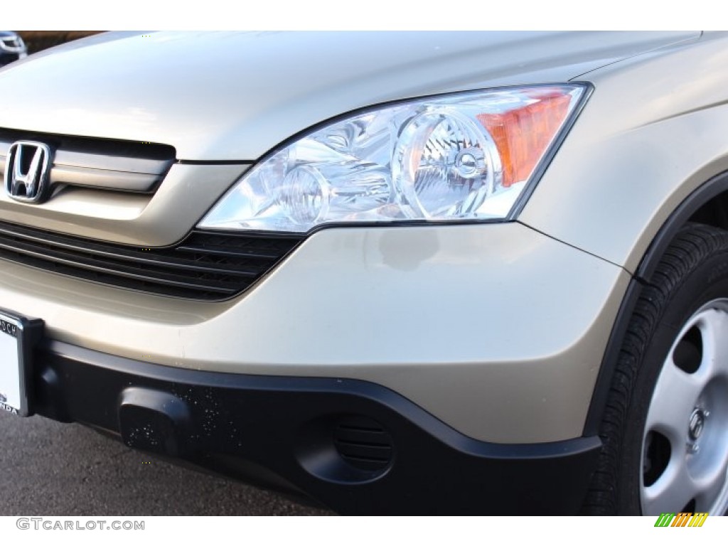 2009 CR-V LX 4WD - Borrego Beige Metallic / Ivory photo #24