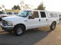 Oxford White - F350 Super Duty XLT Crew Cab Photo No. 3