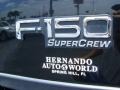 2002 Black Ford F150 Lariat SuperCrew 4x4  photo #12