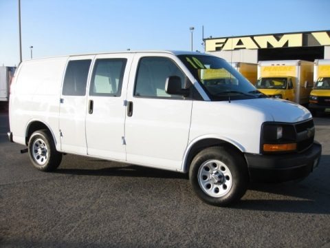 2010 Chevrolet Express 1500 Work Van Data, Info and Specs