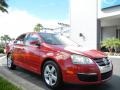 Salsa Red - Jetta SE Sedan Photo No. 4