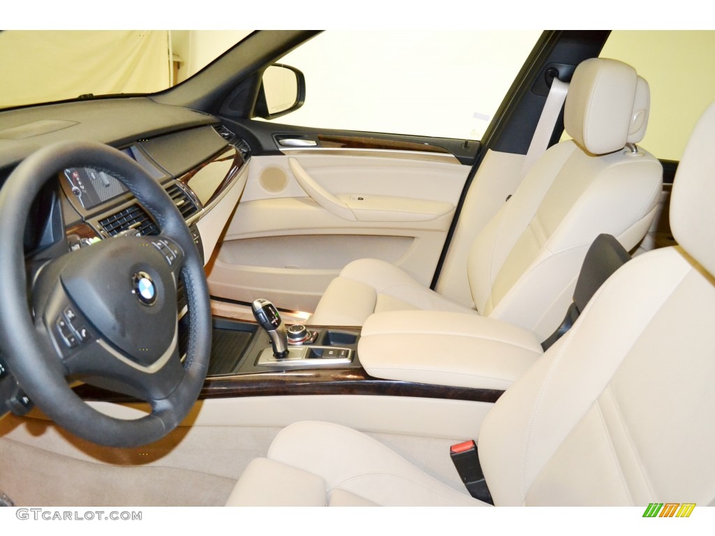 Sand Beige Interior 2012 BMW X5 xDrive35i Photo #76798847