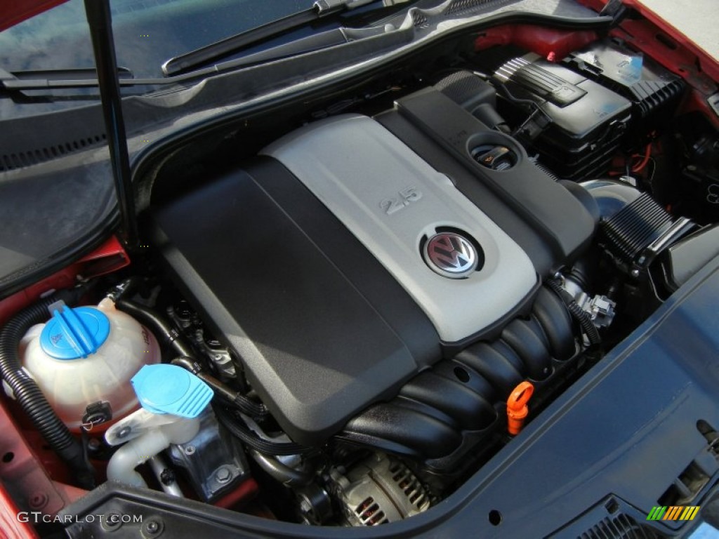 2008 Volkswagen Jetta SE Sedan 2.5 Liter DOHC 20-Valve 5 Cylinder Engine Photo #76799117