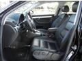 Ebony 2007 Audi A4 3.2 quattro Sedan Interior Color