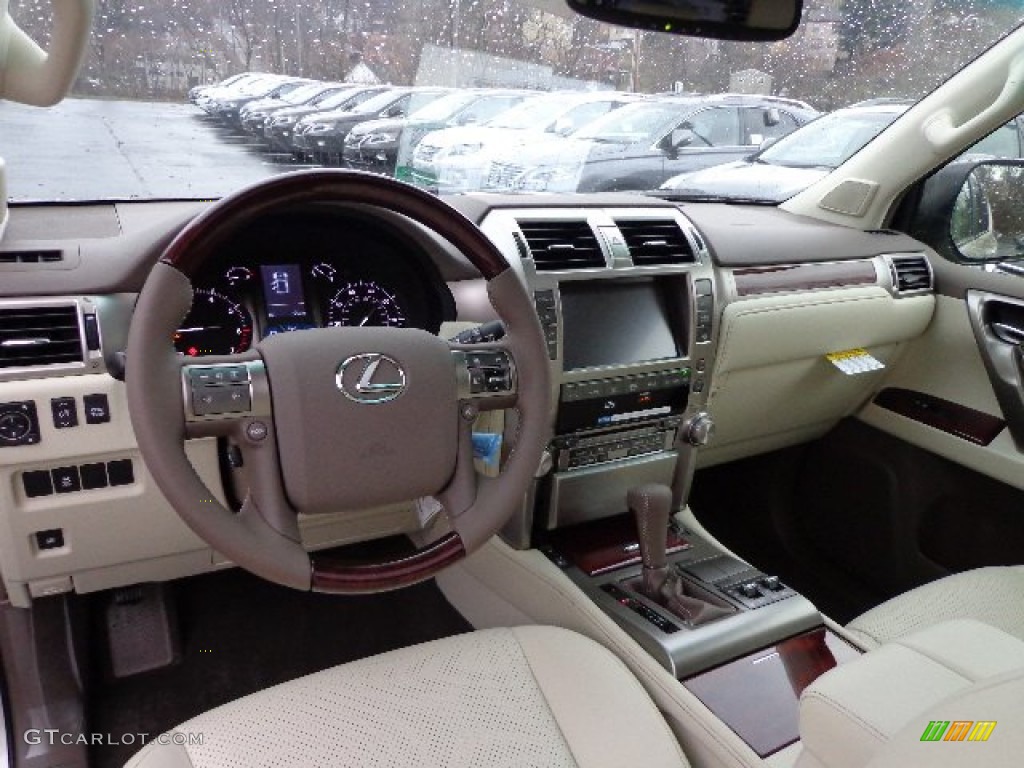 Ecru/Auburn Bubinga Interior 2013 Lexus GX 460 Photo #76799587