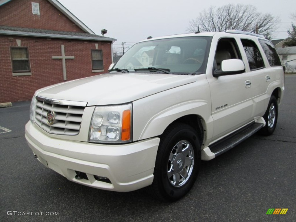 White Diamond 2004 Cadillac Escalade AWD Exterior Photo #76799847