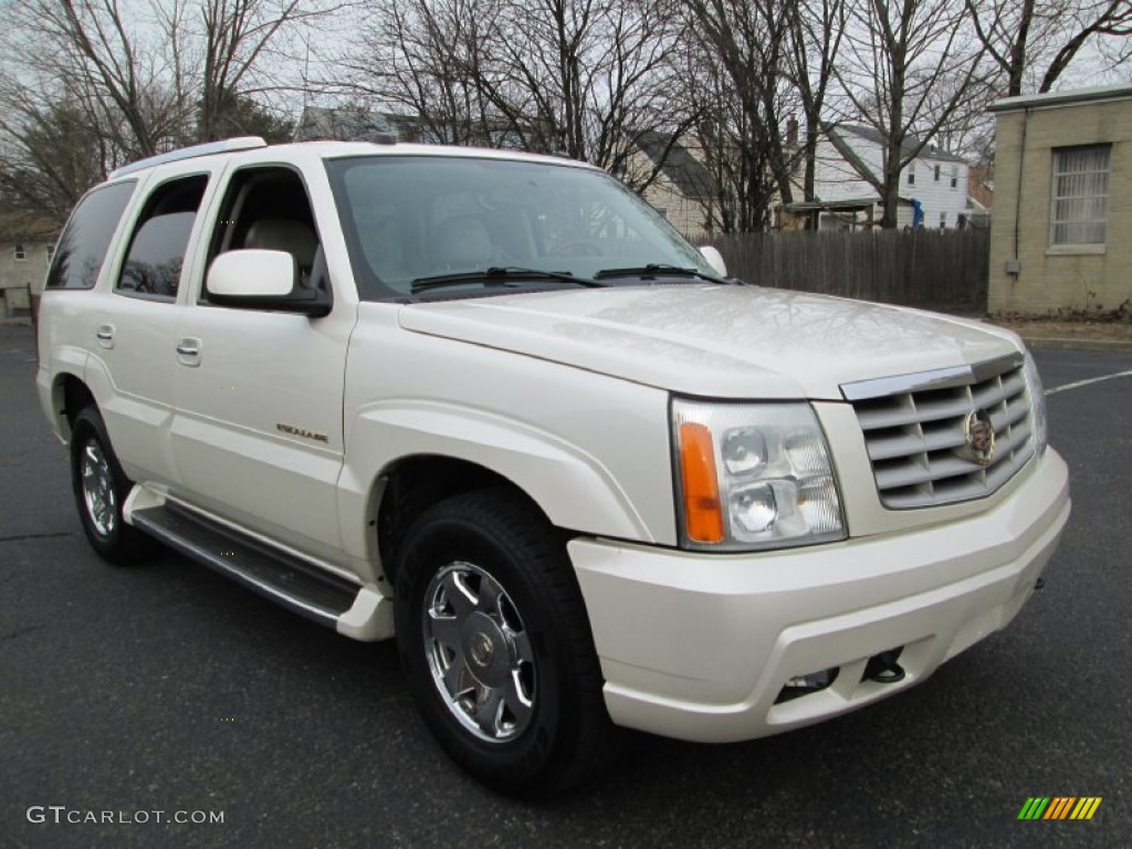 White Diamond 2004 Cadillac Escalade AWD Exterior Photo #76800005