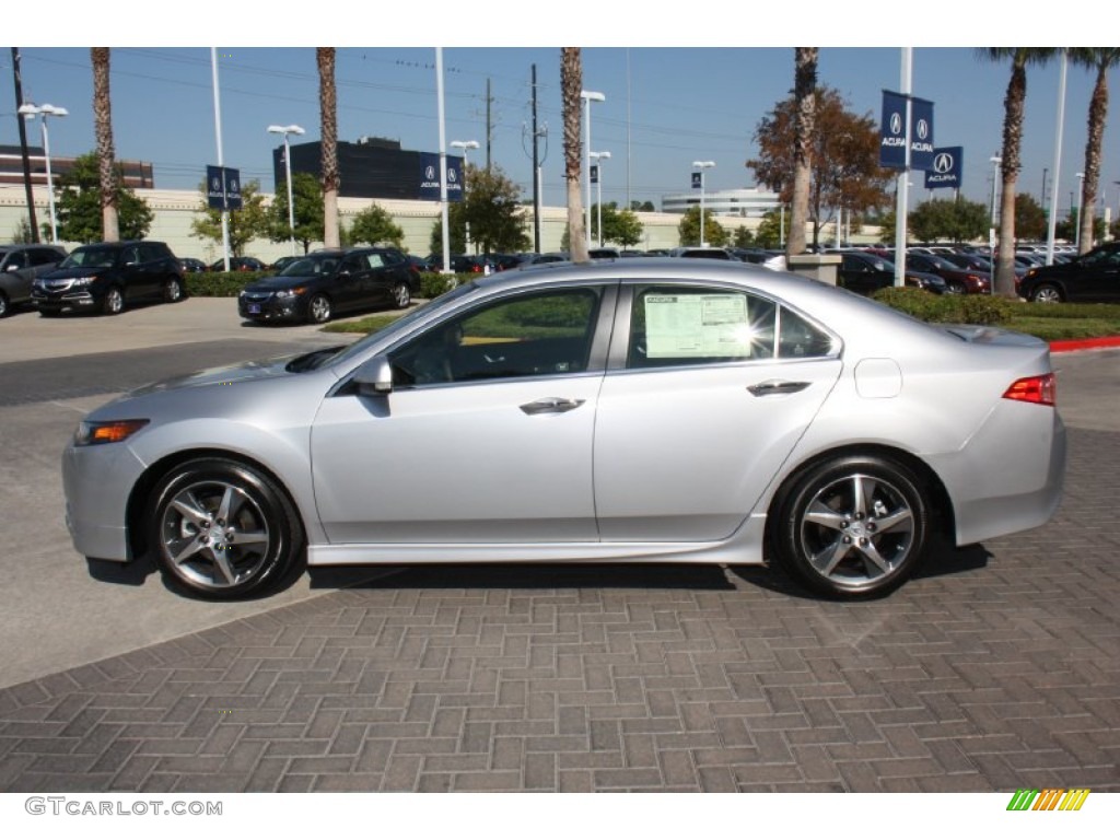 Silver Moon 2013 Acura TSX Standard TSX Model Exterior Photo #76801733