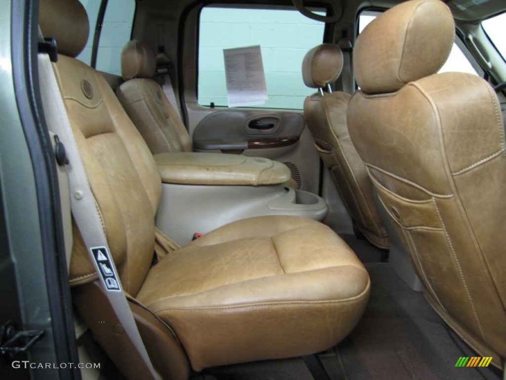 2003 F150 King Ranch SuperCrew 4x4 - Estate Green Metallic / Castano Brown Leather photo #8