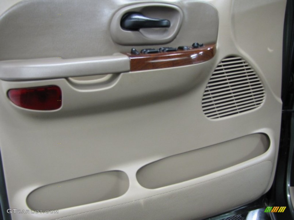 2003 F150 King Ranch SuperCrew 4x4 - Estate Green Metallic / Castano Brown Leather photo #11