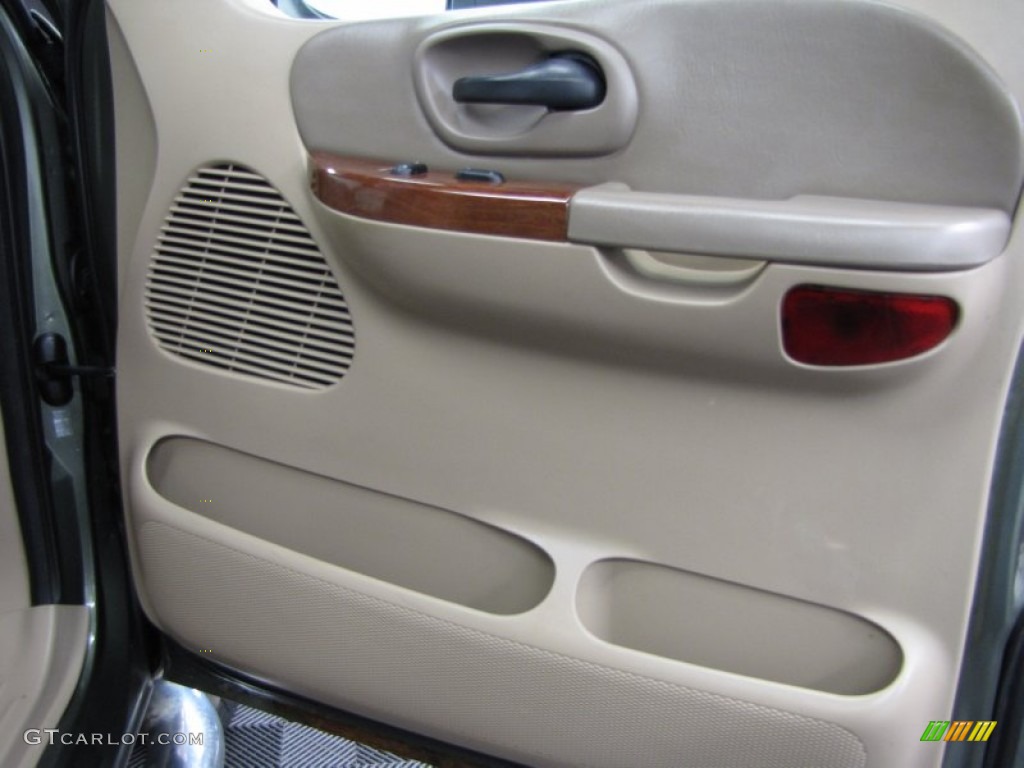 2003 F150 King Ranch SuperCrew 4x4 - Estate Green Metallic / Castano Brown Leather photo #15