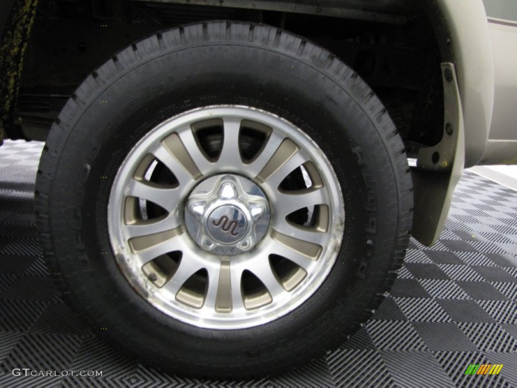 2003 F150 King Ranch SuperCrew 4x4 - Estate Green Metallic / Castano Brown Leather photo #28