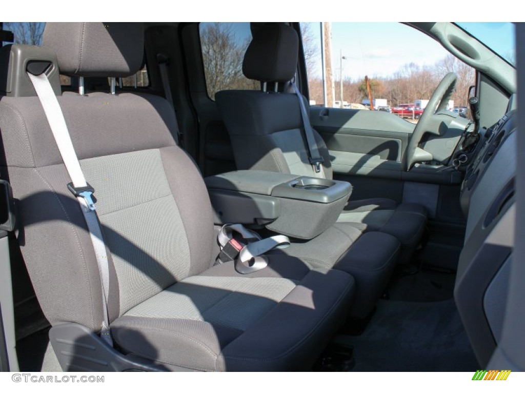 2004 F150 STX SuperCab 4x4 - Black / Medium/Dark Flint photo #9