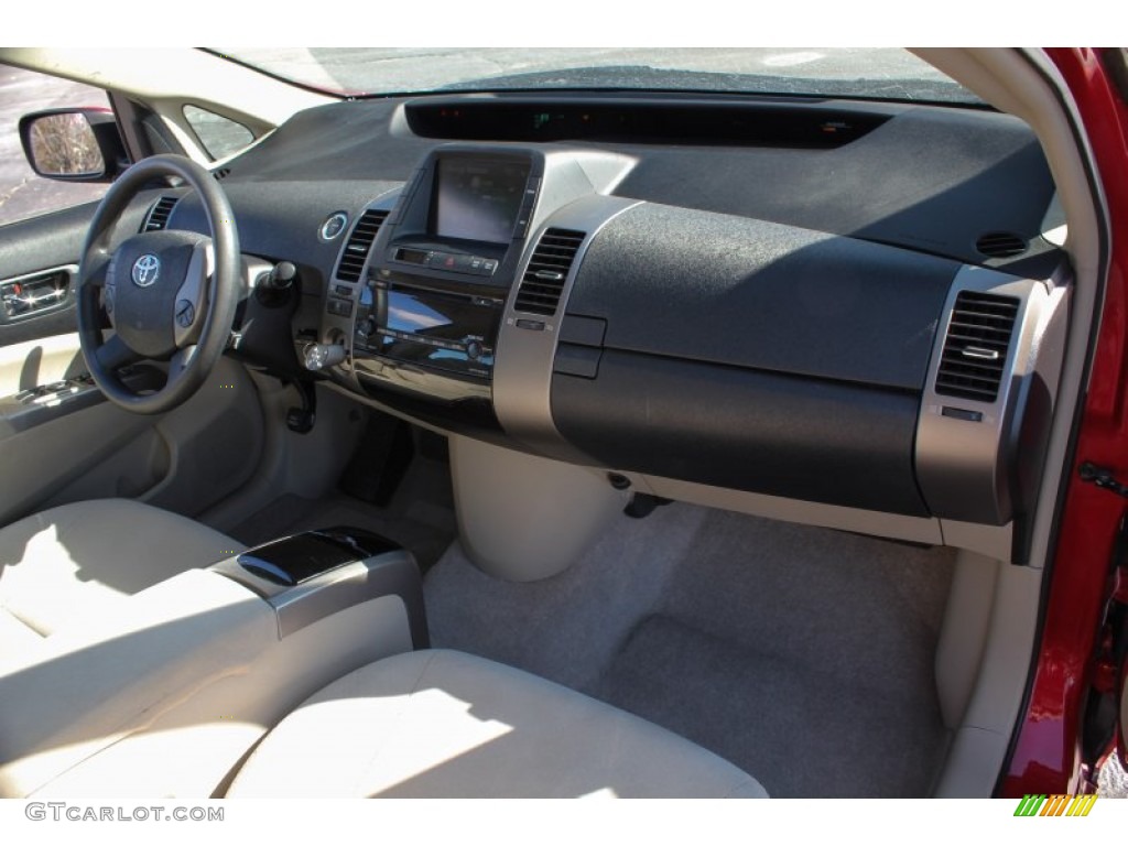 2007 Toyota Prius Hybrid Dark Gray Dashboard Photo #76803143