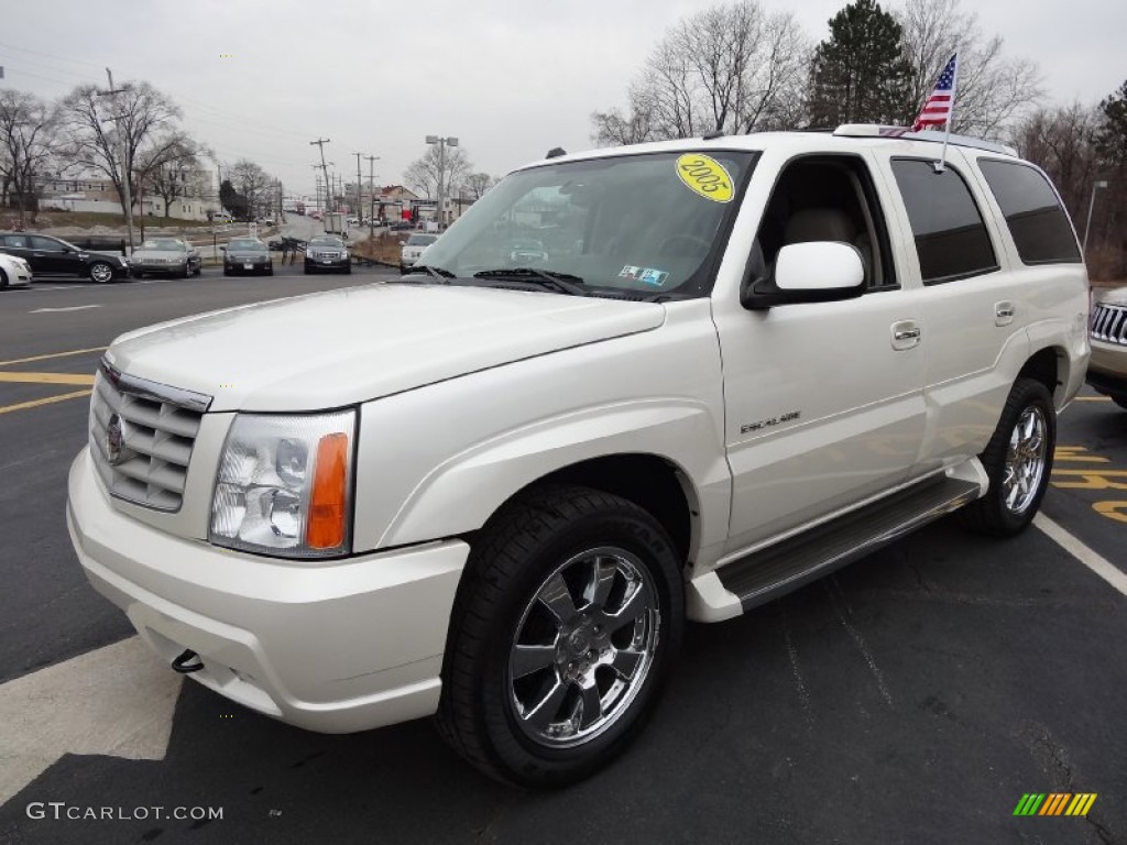 White Diamond 2005 Cadillac Escalade AWD Exterior Photo #76804677