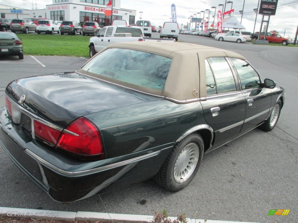2002 Grand Marquis LS - Aspen Green Metallic / Medium Parchment photo #7