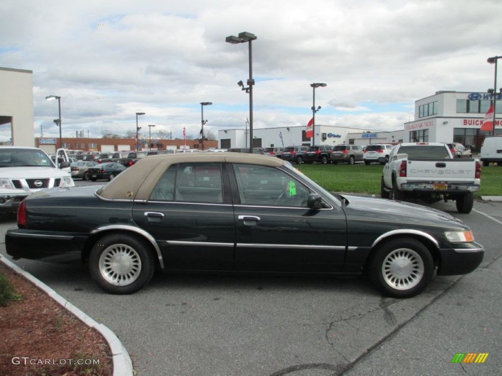 2002 Grand Marquis LS - Aspen Green Metallic / Medium Parchment photo #8