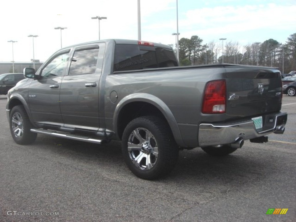 2010 Ram 1500 Big Horn Crew Cab 4x4 - Mineral Gray Metallic / Dark Slate/Medium Graystone photo #3