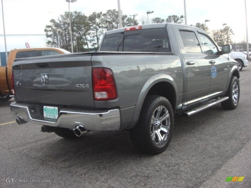 2010 Ram 1500 Big Horn Crew Cab 4x4 - Mineral Gray Metallic / Dark Slate/Medium Graystone photo #4