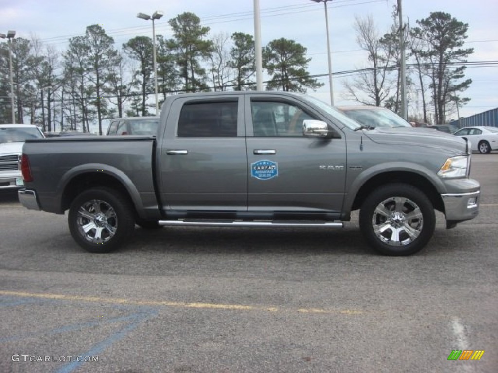 2010 Ram 1500 Big Horn Crew Cab 4x4 - Mineral Gray Metallic / Dark Slate/Medium Graystone photo #5