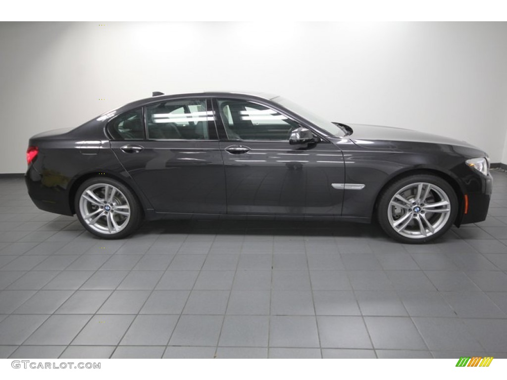 Dark Graphite Metallic II 2013 BMW 7 Series 750i Sedan Exterior Photo #76805292