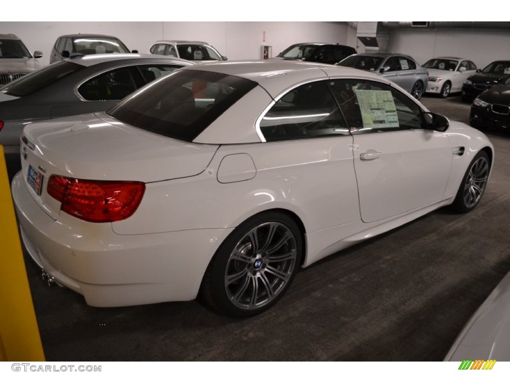 Alpine White 2013 BMW M3 Convertible Exterior Photo #76805424