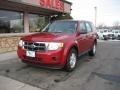 2010 Sangria Red Metallic Ford Escape XLS 4WD  photo #1