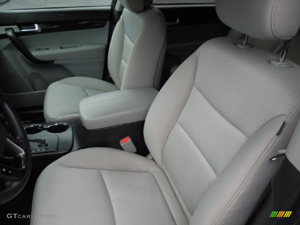 Gray Interior 2012 Kia Sorento LX AWD Photo #76806132