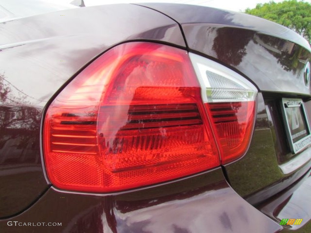 2007 3 Series 328i Sedan - Barbera Red Metallic / Black photo #72