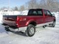 2005 Dark Toreador Red Metallic Ford F250 Super Duty FX4 SuperCab 4x4  photo #11