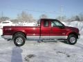 2005 Dark Toreador Red Metallic Ford F250 Super Duty FX4 SuperCab 4x4  photo #13