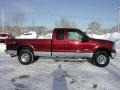 2005 Dark Toreador Red Metallic Ford F250 Super Duty FX4 SuperCab 4x4  photo #14