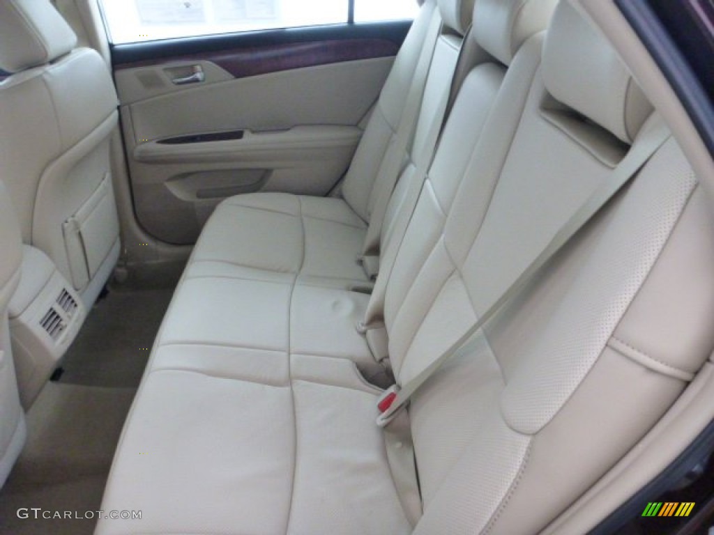2012 Toyota Avalon Standard Avalon Model Rear Seat Photo #76806752
