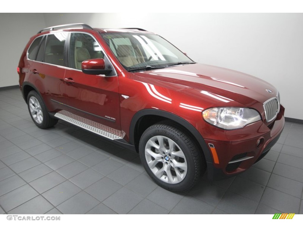 Vermilion Red Metallic 2013 BMW X5 xDrive 35i Premium Exterior Photo #76806816