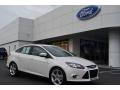 White Platinum - Focus Titanium Sedan Photo No. 1