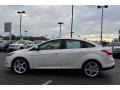 White Platinum - Focus Titanium Sedan Photo No. 5